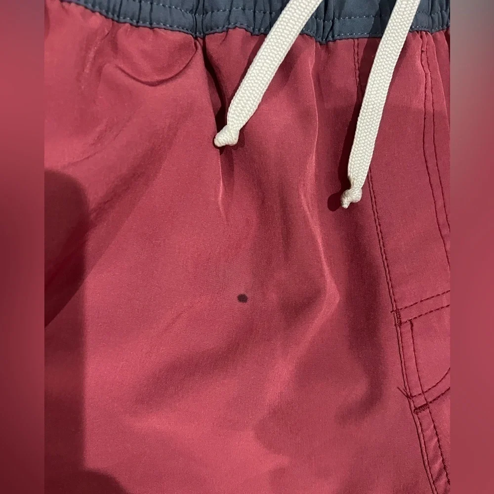 Fair Harbor Mastos Anchor Trunk board shorts Mens M nautical coastal surfing E - Picture 3 of 7